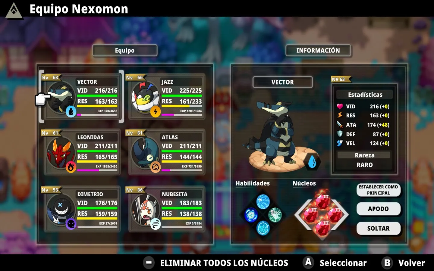 Team nexomon