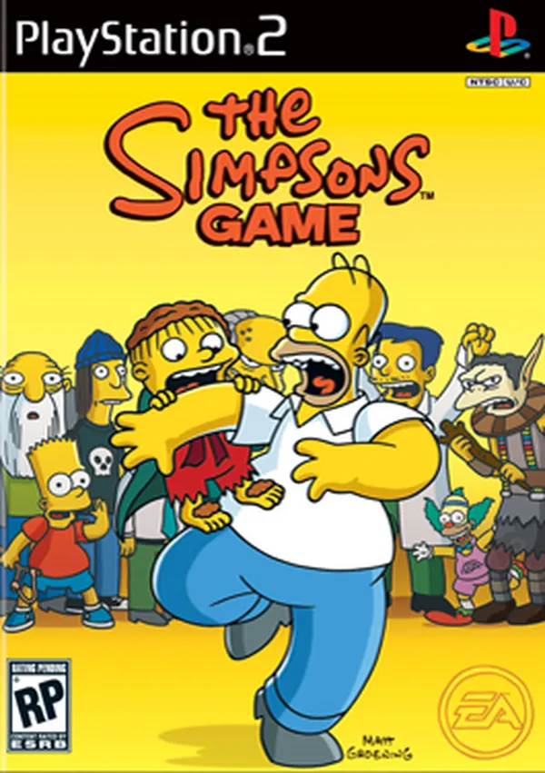 Mejores juegos de PS2 los simpson el videojuego