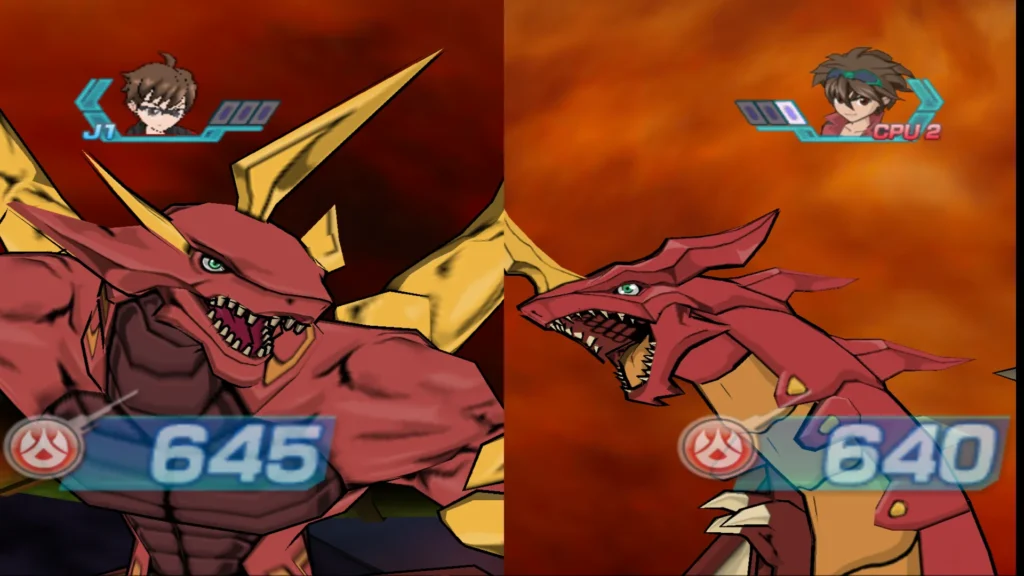 Bakugan Leonidas vs Dragonoid