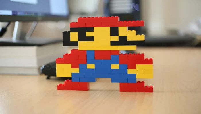 lego mario manualidades sobre videojuegos La Orbita Gamer